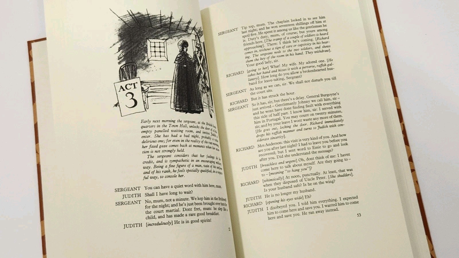 Two Plays for Puritans George Bernard Shaw Heritage Press HC w/Slip & Sandglass