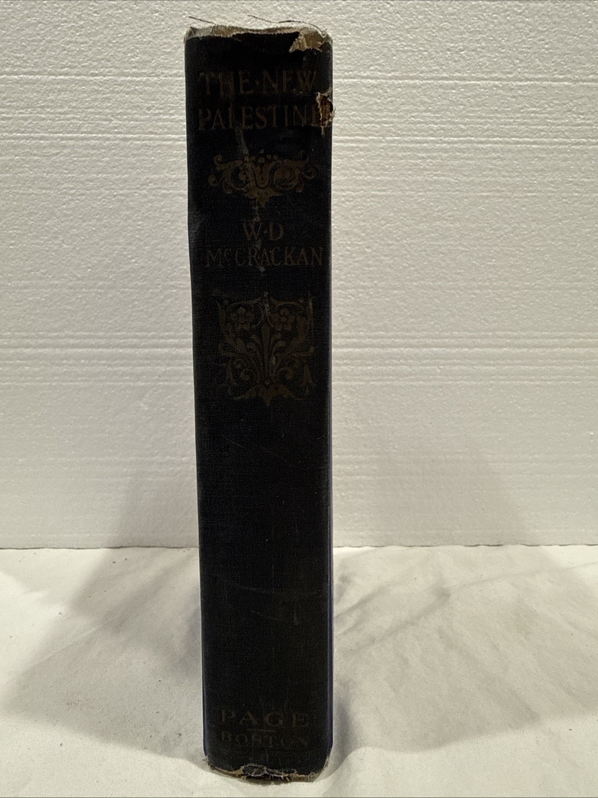 The New Palestine W.D McCrackan 1922 Antique Hardback First Edition