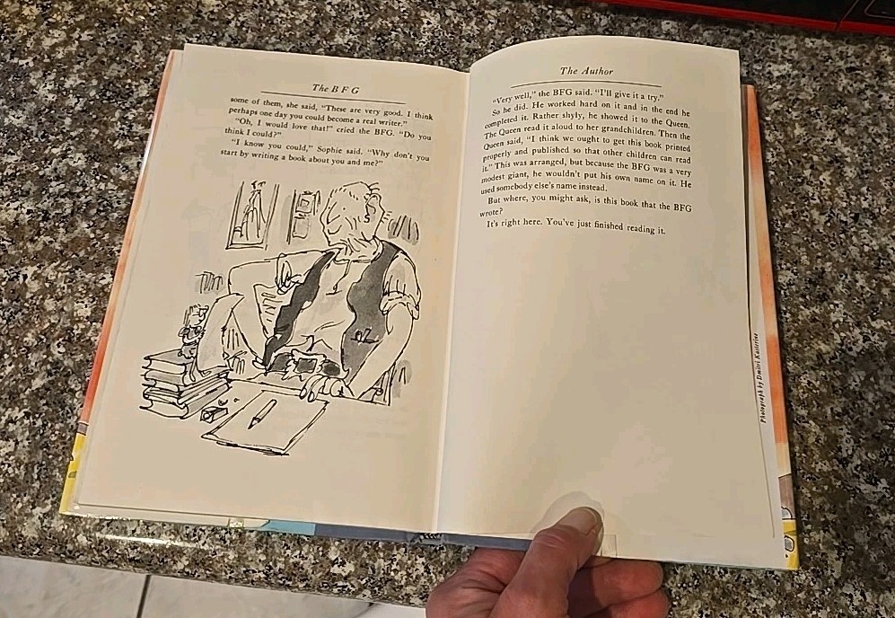 The BFG by Roald Dahl (Hardcover) First American Edition 1982