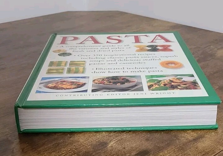 “PASTA” Cookbook 512 Pages Of Illustrations & Recipes