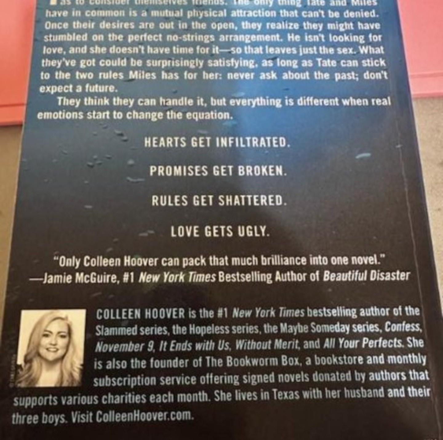 Ugly Love : A Novel by Colleen Hoover (2014, Trade Paperback)