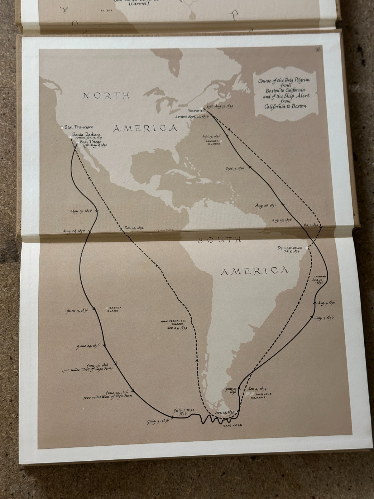 Richard Henry Dana, Jr. : Two Years Before The Mast Volume 1 & 2 – Very Good