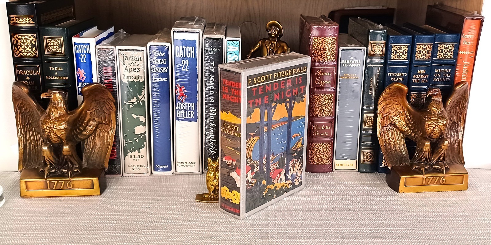 TENDER IS THE NIGHT BY F SCOTT FITZGERALD FIRST EDITION LIBRARY NEW STILL SEALED