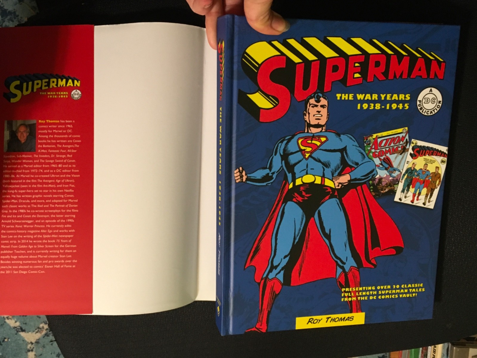 SUPERMAN The War Years 1938-1945 by ROY THOMAS DC Comics Classics Collection LN!