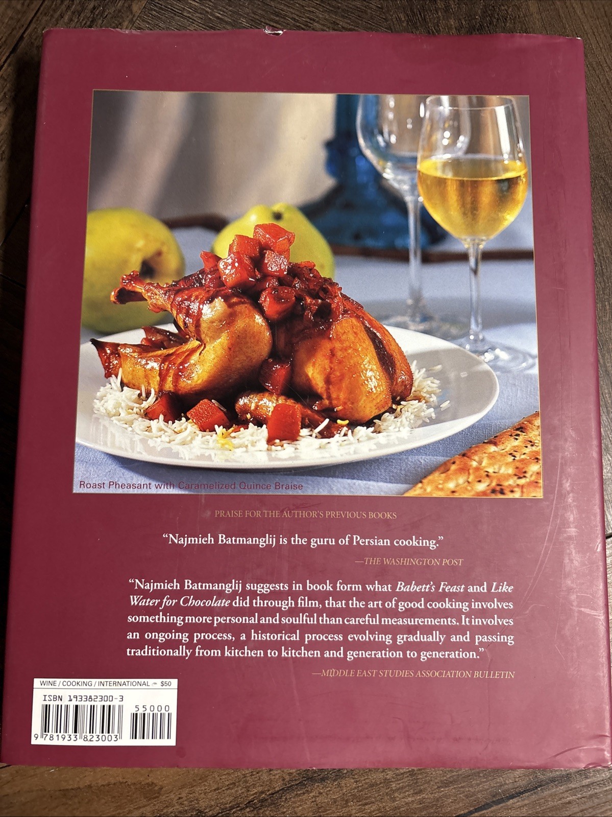 From Persia to Napa : Wine at the Persian Table by Najmieh Batmanglij (2006, …