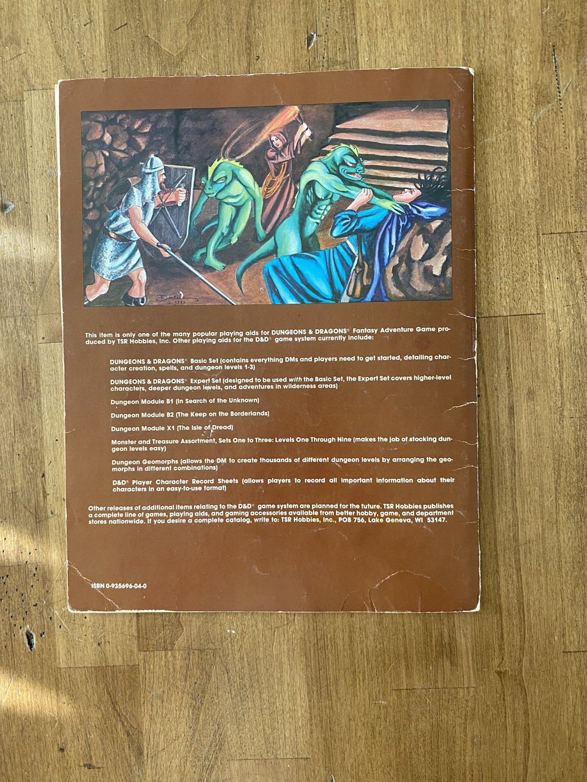 Advanced Dungeons And Dragons Module B1 In Search Of The Unknown