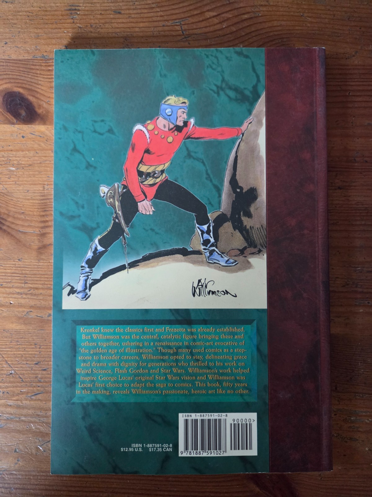 AL WILLIAMSON SKETCHBOOK Spurlock Vanguard 1998 Art Sketch Book TPB