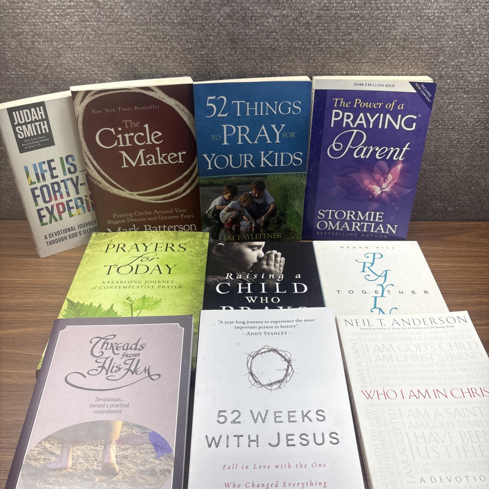 10 Christian Inspirational Books Lot Prayer Faith Devotion Spiritual Growth