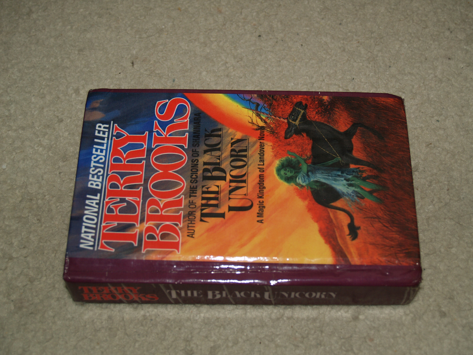 The Black Unicorn Terry Brooks Hardcover 1988 Del Rey Follettbound