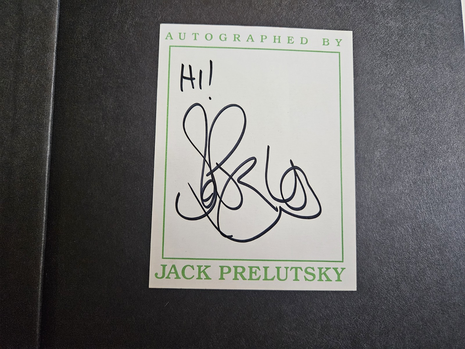 NIGHTMARES Poems to Trouble Your Sleep Jack Prelutsky & Arnold Lobel 1976 SIGNED