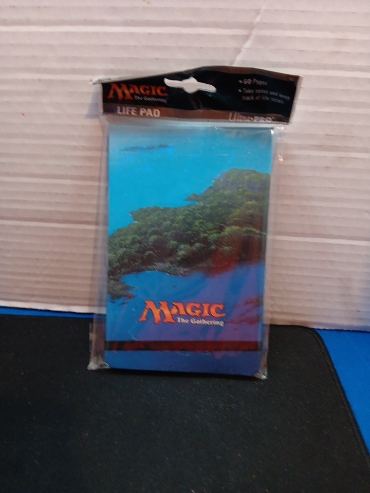 Ultra Pro MANA LIFEPAD LIFE COUNTER HARD COVER BOOKLET FOR SCORE MTG Island