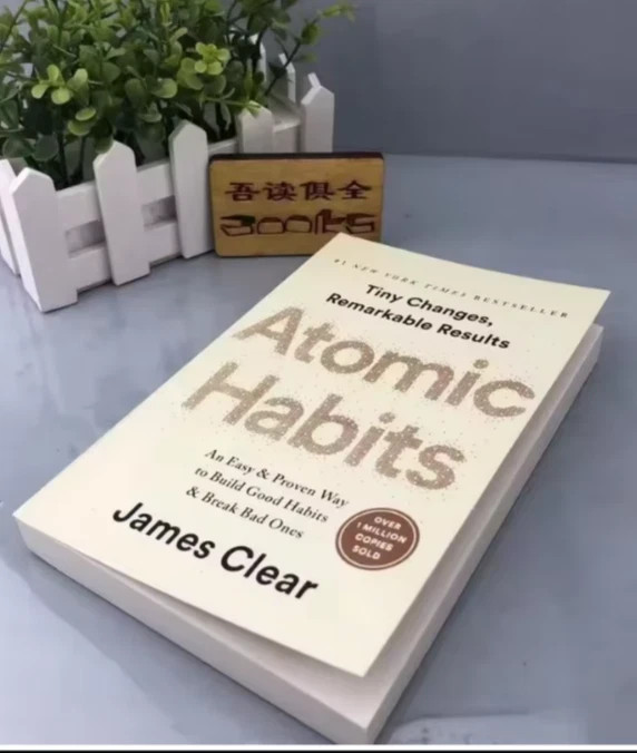 Atomic Habits James Clear Book Build Good Habits Break Bad Ones Self Improvement