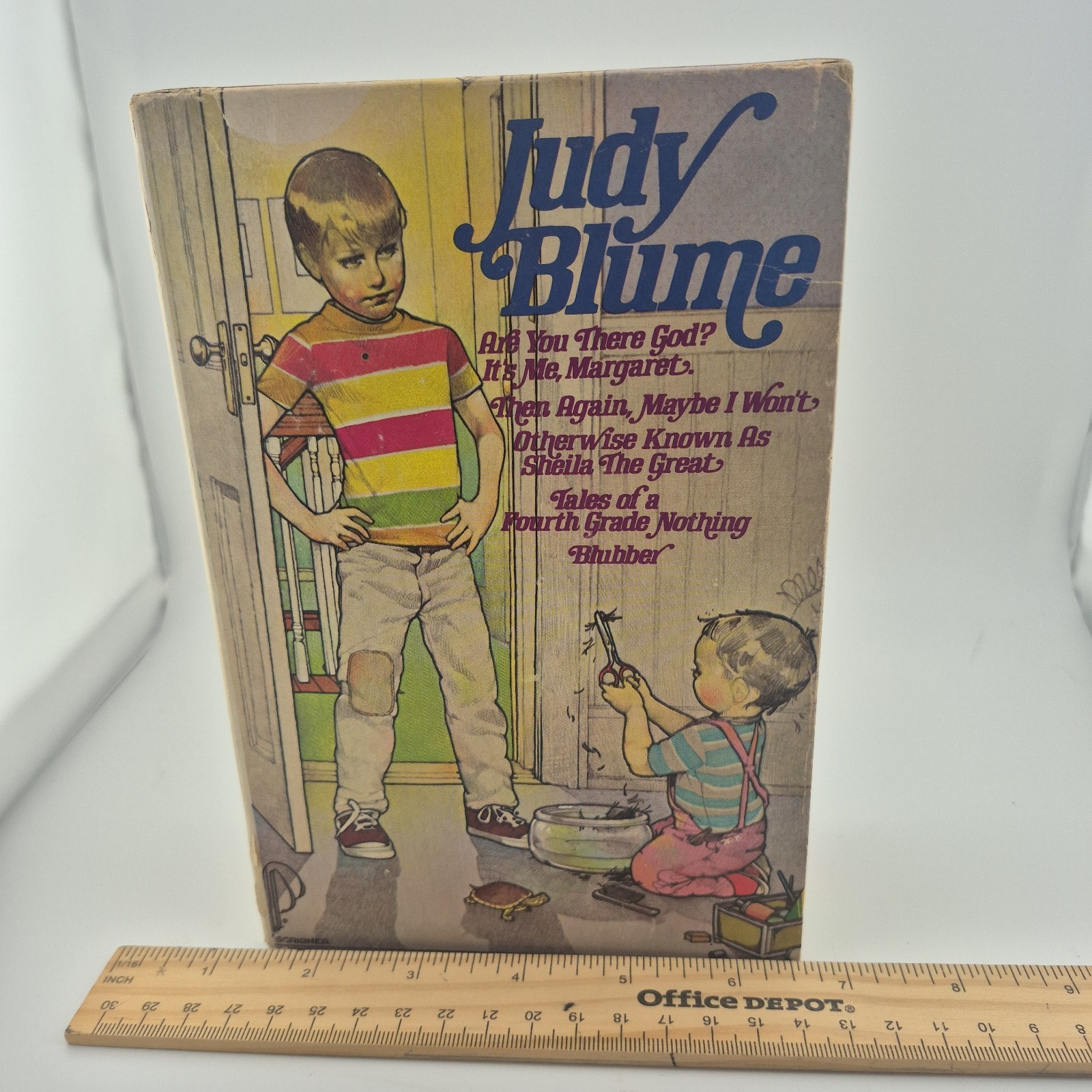 Judy Blume 5 Book Box Set 1970’s Paperback Various Titles
