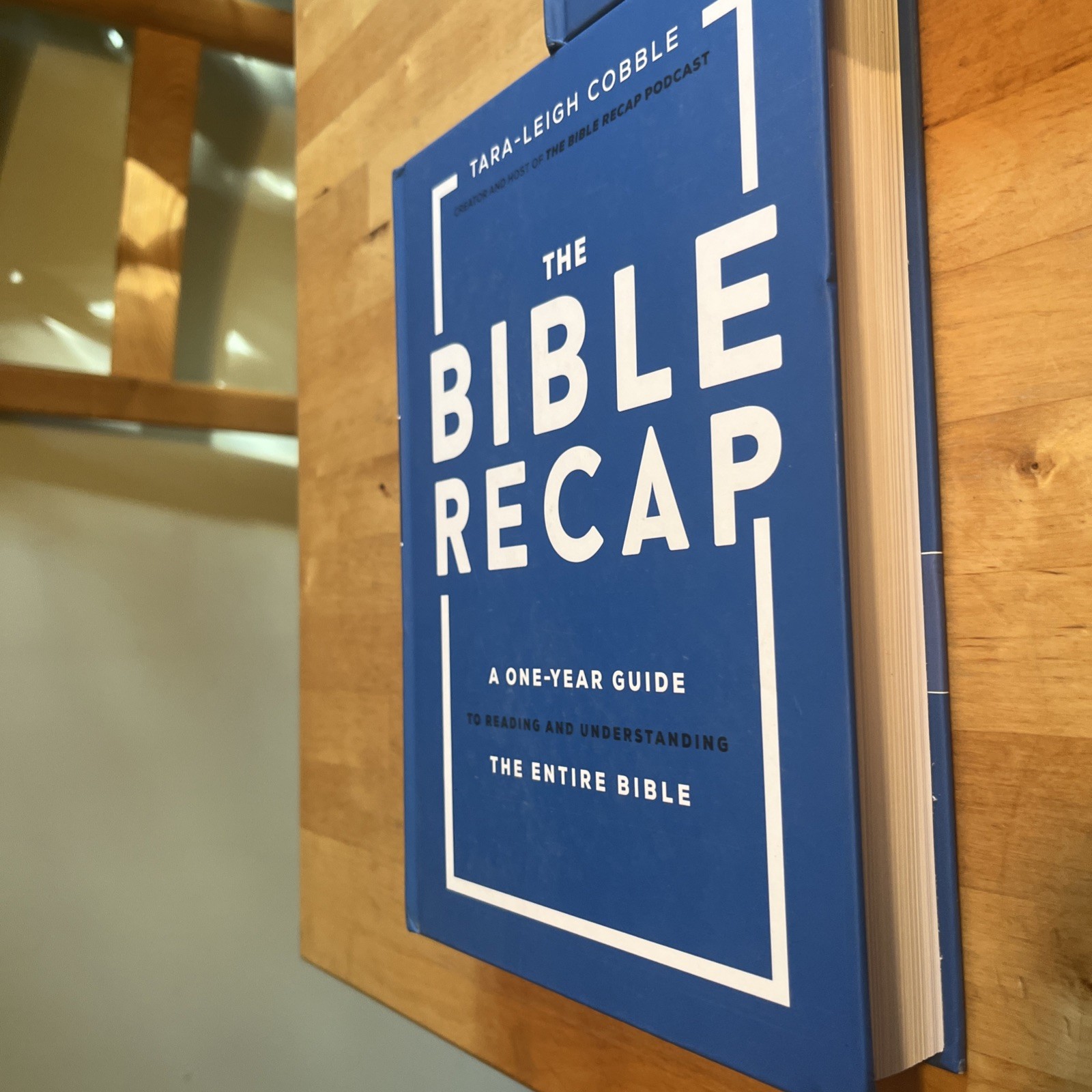 The Bible Recap A One Year Guide – Lot of 3 Hardcover Set – Tara-Leigh Cobble