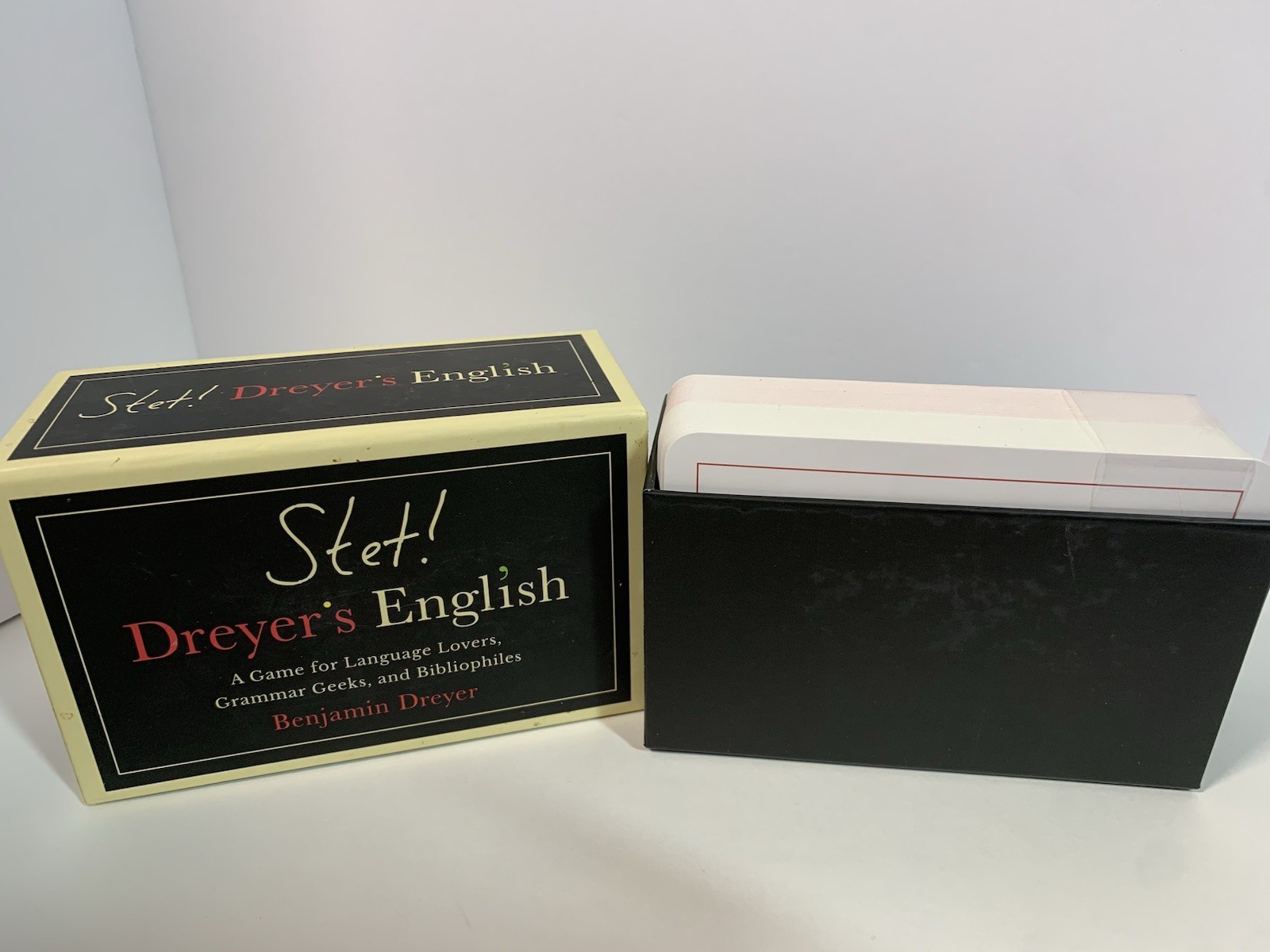 STET! Dreyer’s Game of English A Game for Language Lovers, Grammar Geeks