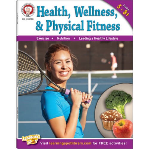 Health, Wellness, and Physical Fitness, Grades 5 – 8 – Paperback – VERY GOOD