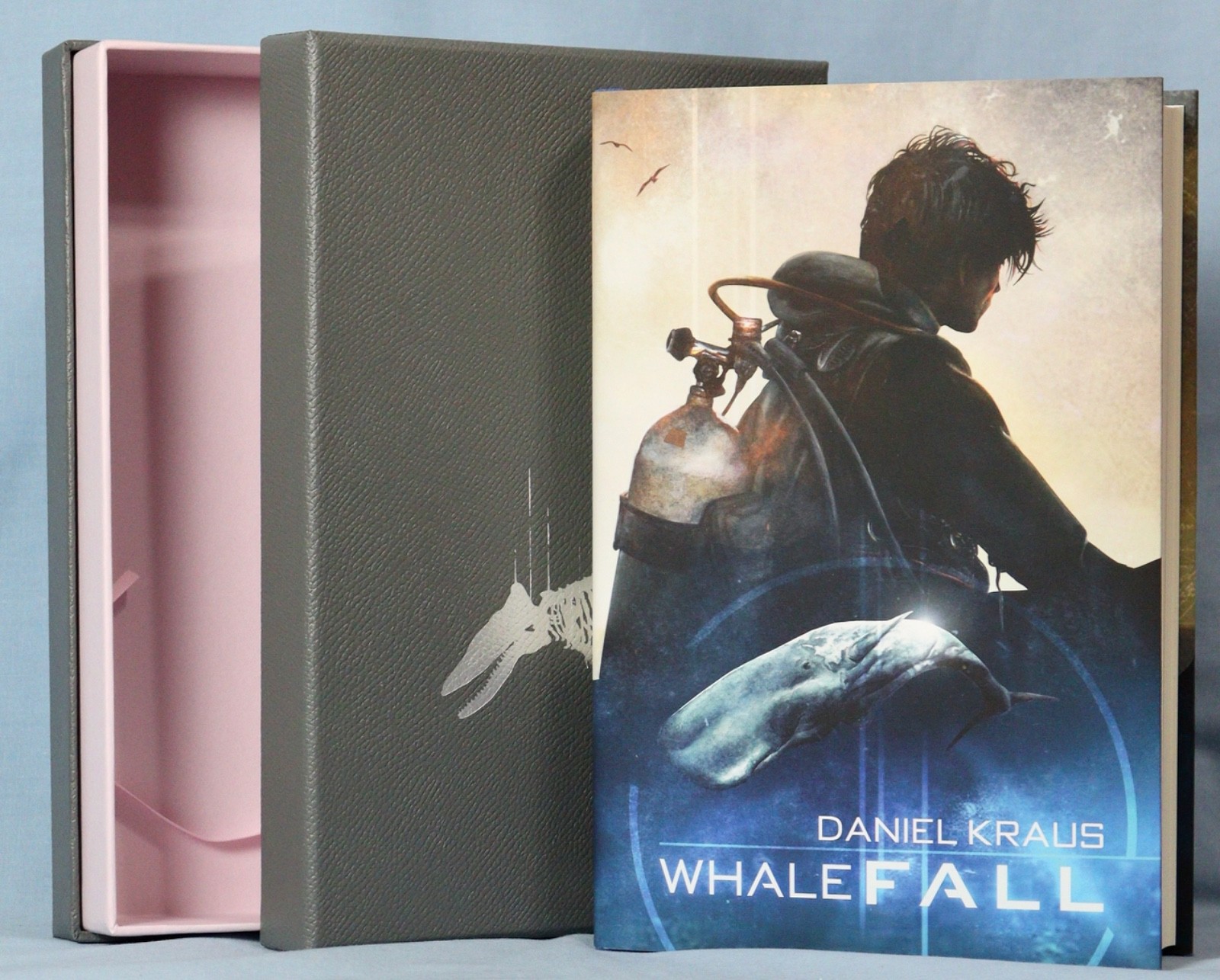 Daniel Kraus WHALEFALL Signed X2 Limited Edition #104 SST Press OOP NEW