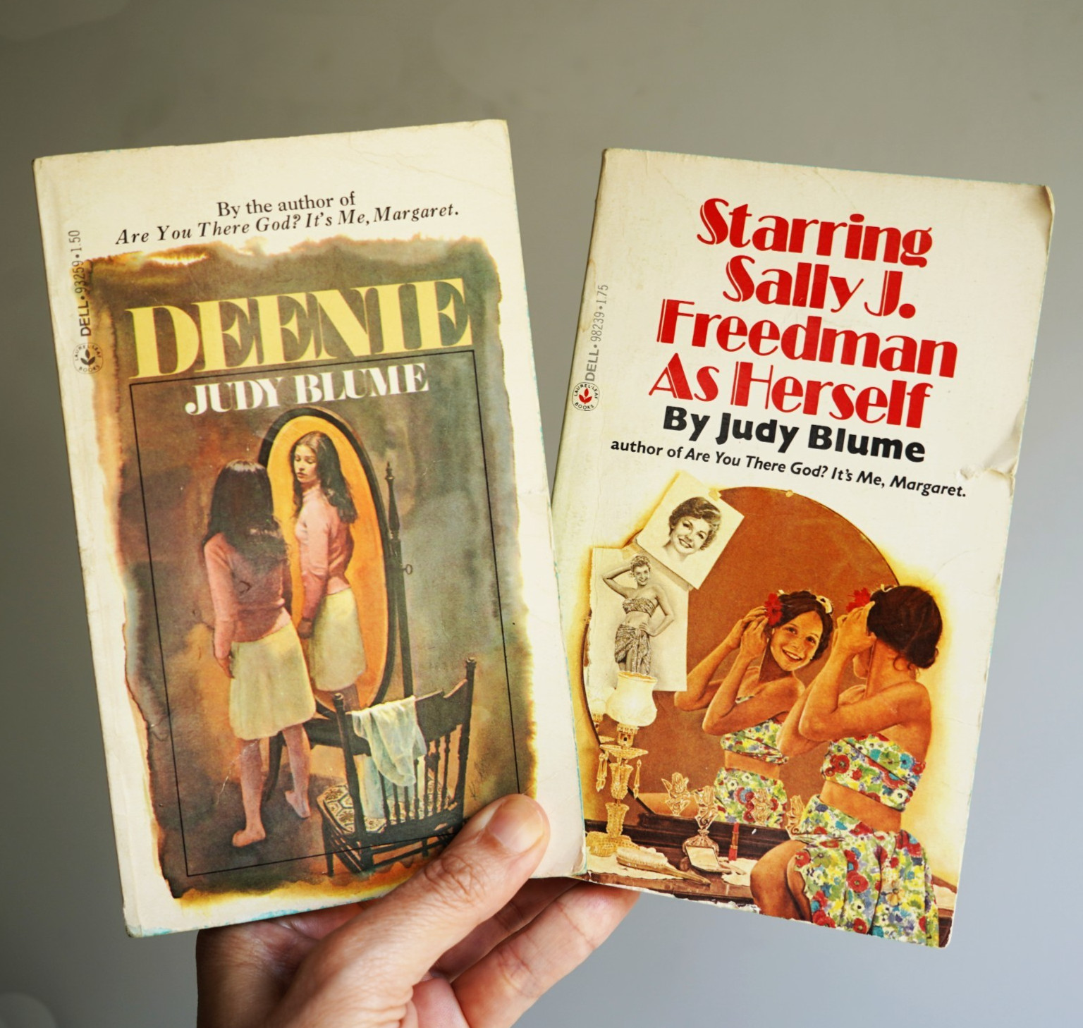Vintage 1980 JUDY BLUME Starring Sally J. & Deenie Young Adults PB Books