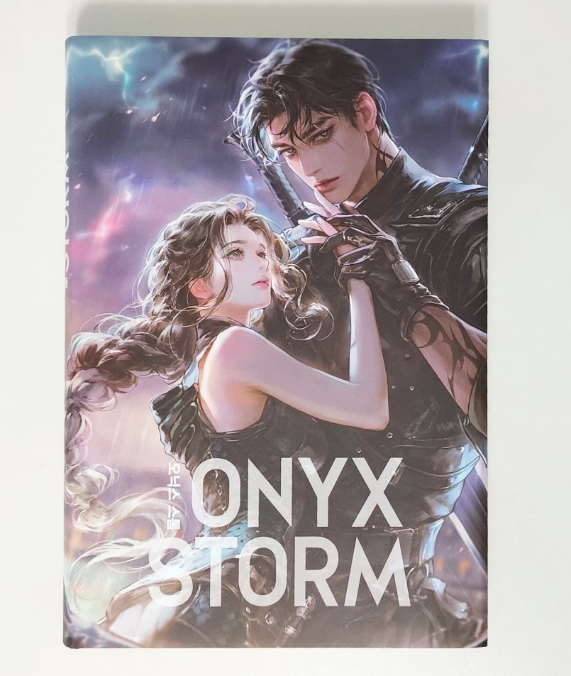 Onyx Storm Korean Edition Hardcover Set Vol 1+2 – Limited Art Cover Xaden POV