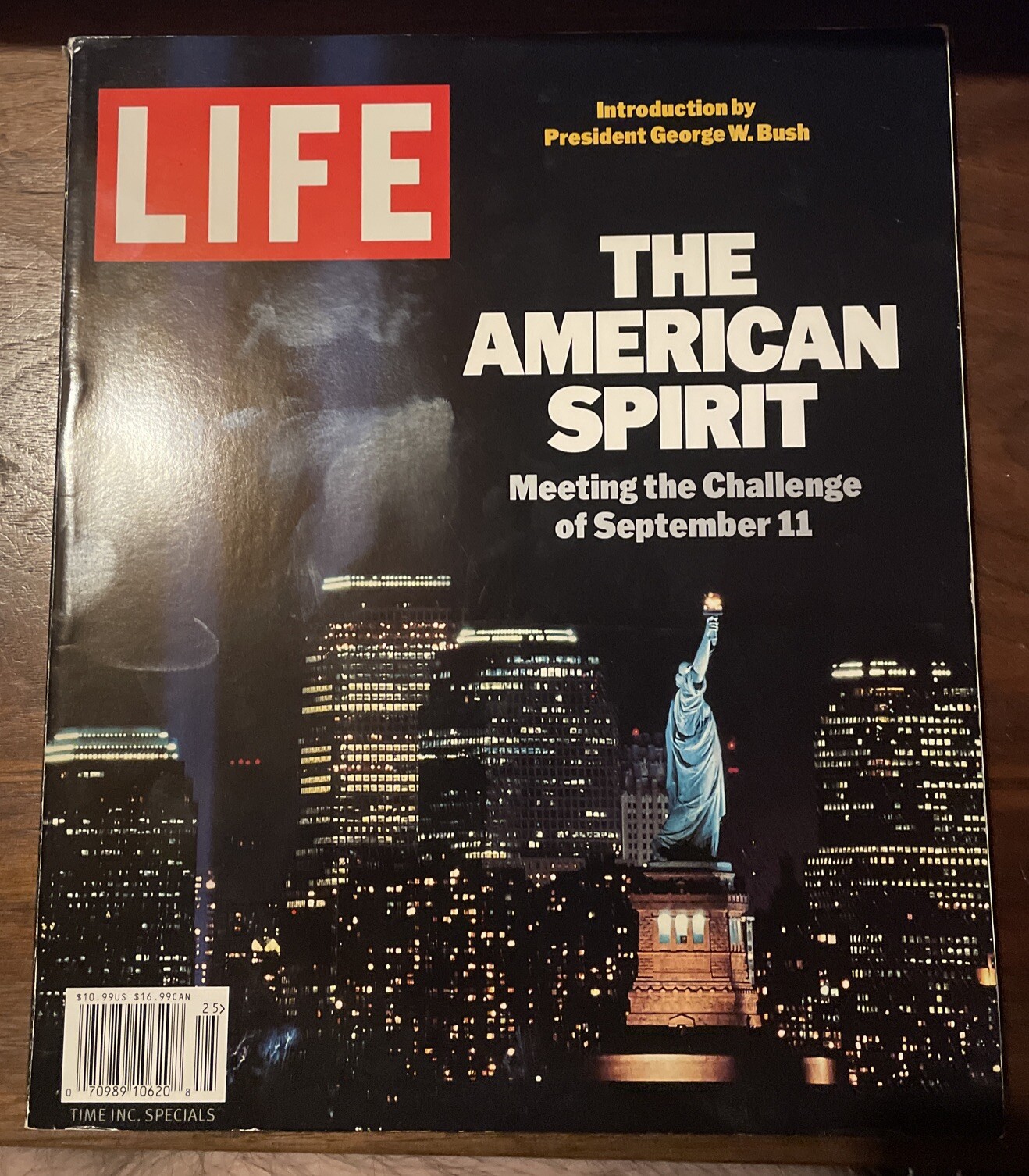 LIFE The American Spirit Paperback 2002 TIME Inc Magazine 128 Pages Book