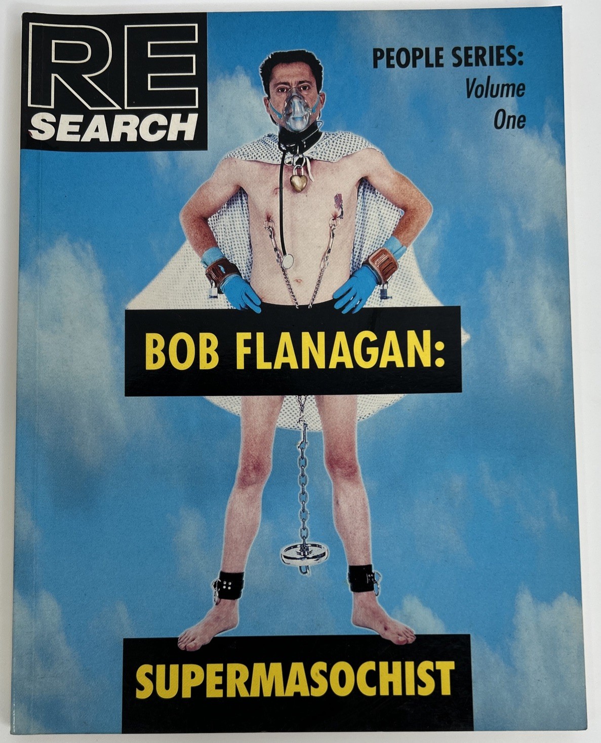 Bob Flanagan : Supermasochist 1993 RE/Search People SeriesB RARE OOP HTF BDSM