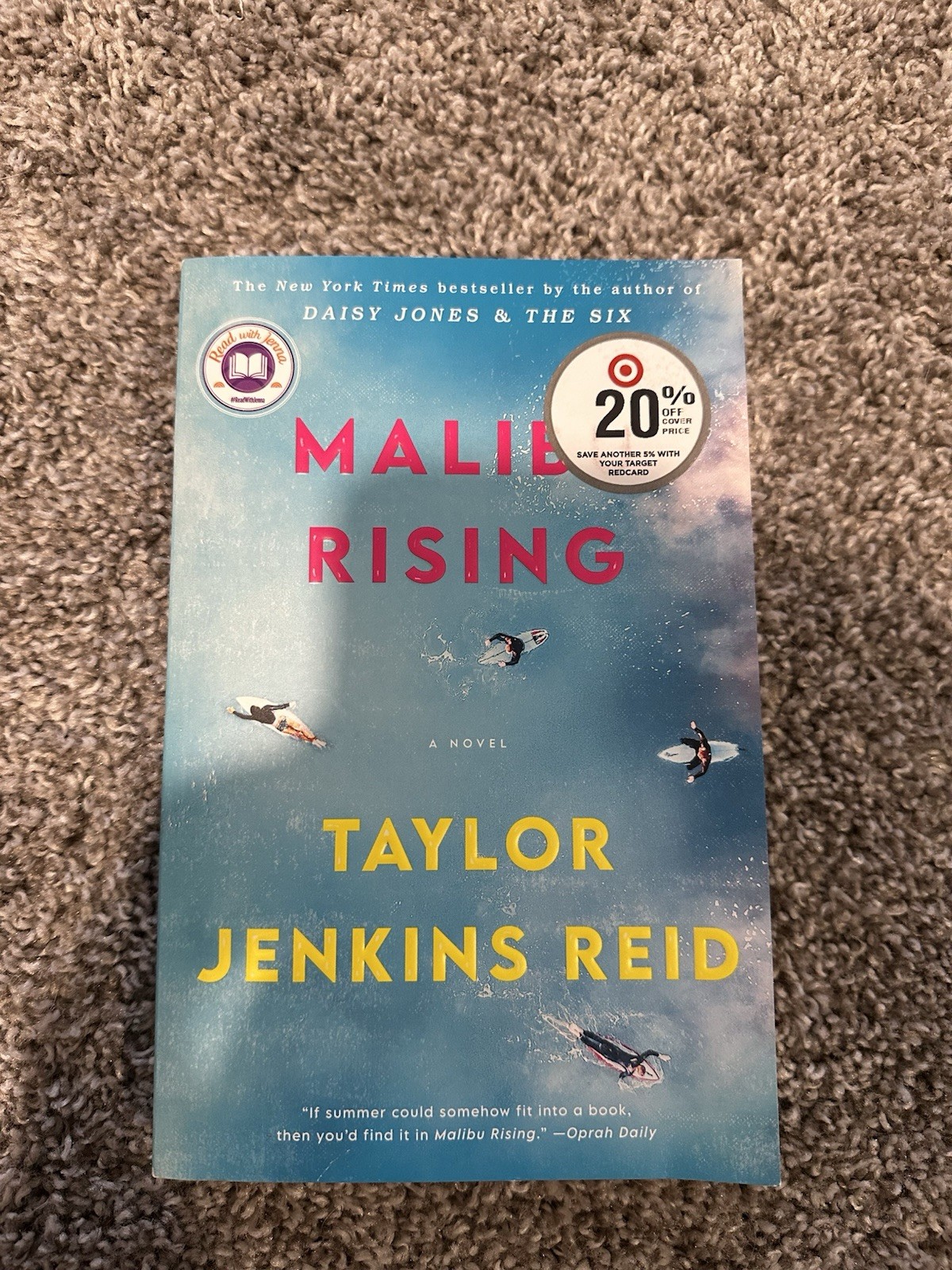 Malibu Rising: : A Novel by Taylor Jenkins Reid (2021, Paperback)