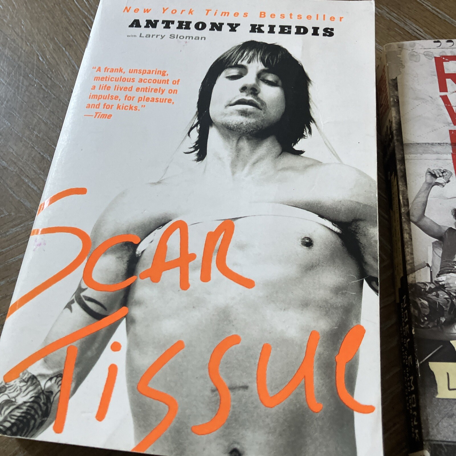 Lot Of 5 Rock Books Hammer of the Gods Led Zeppelin Anthony Kiedis Scar Tissue