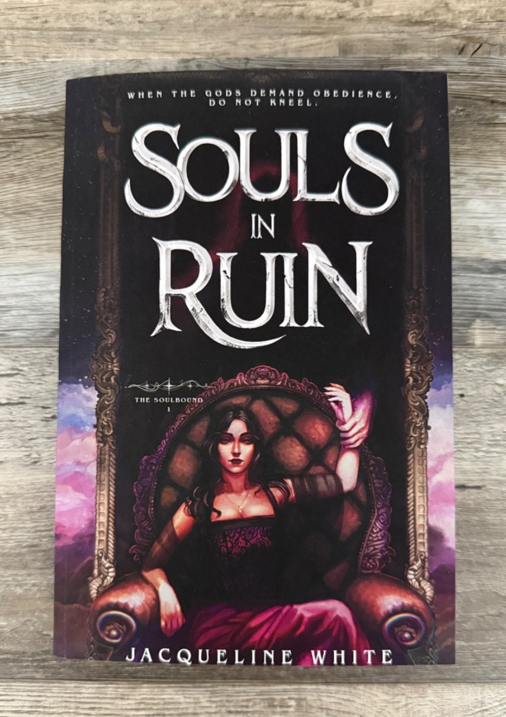Out Of Print SOULS IN RUIN Jacqueline White OOP SELF-PUBLISHED Paperback