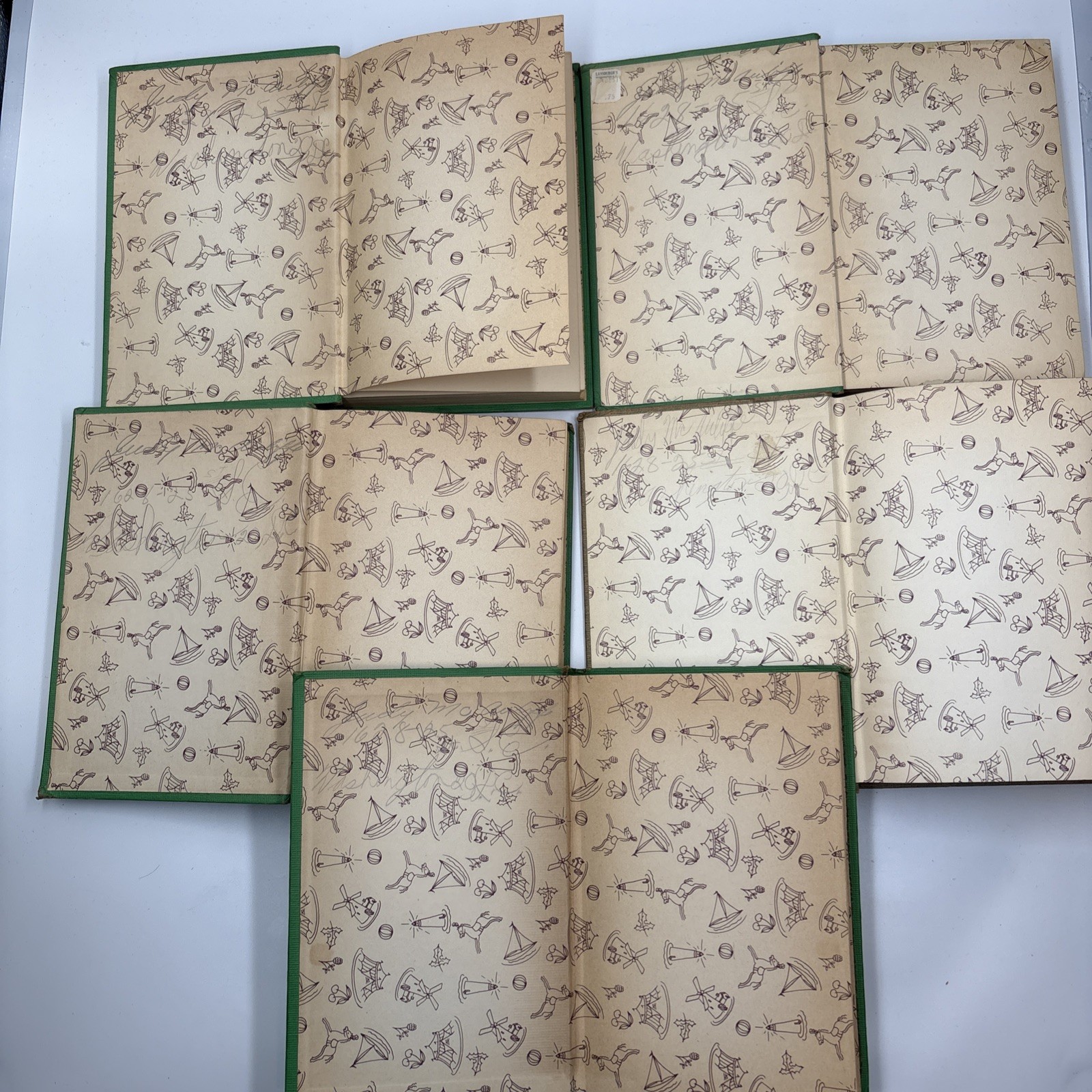 The Bobbsey Twins Vintage Hardcover Book Lot of 5 Laura Lee Hope Grosset Dunlap