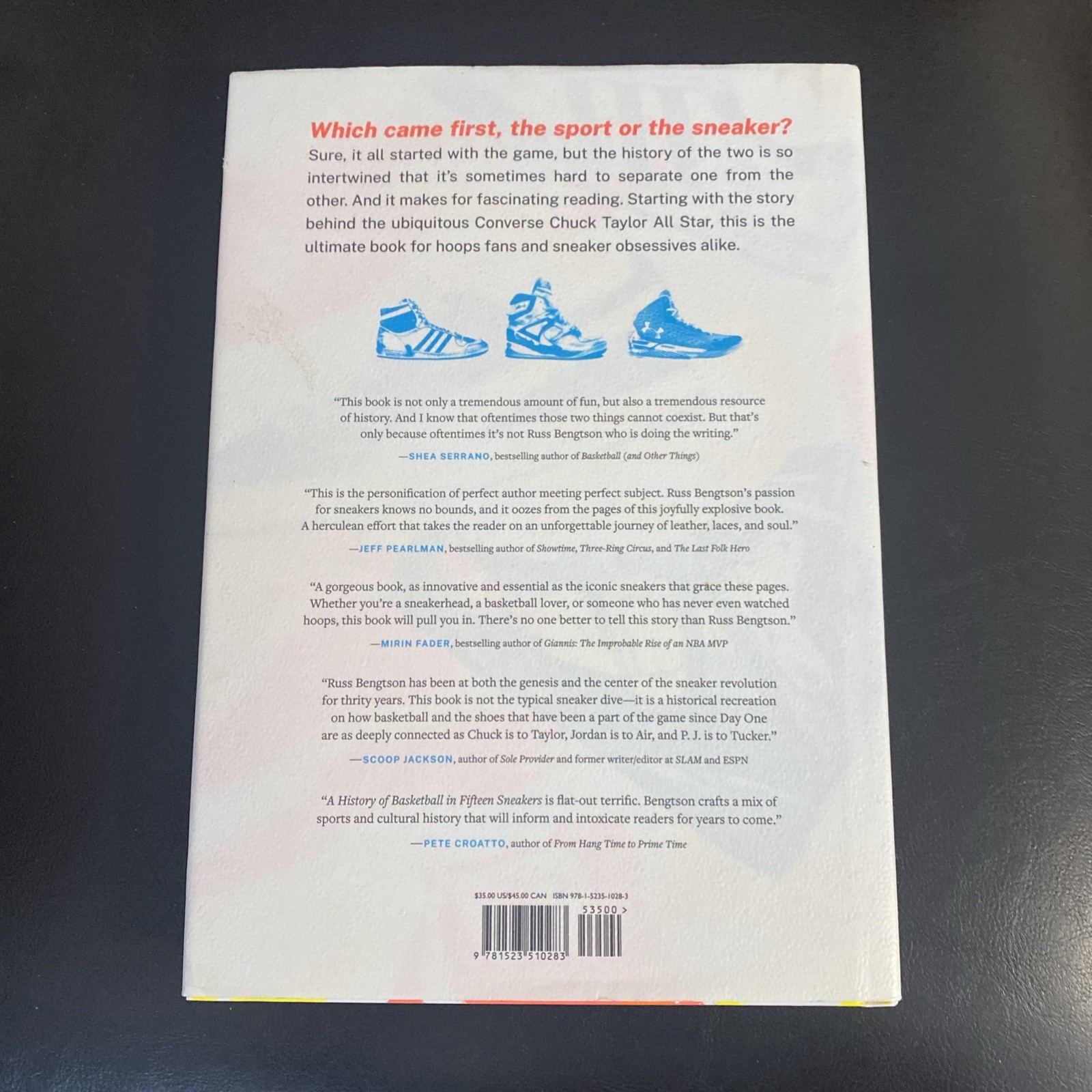 A History of Basketball in Fifteen Sneakers Hardcover – Bengtson NBA Jordan Nike