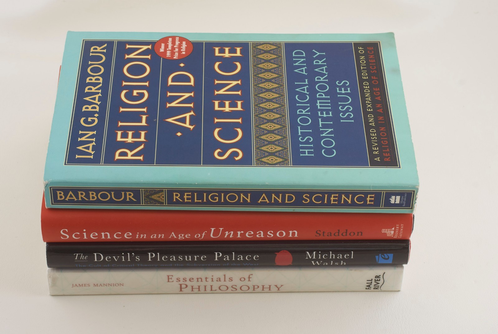 [Lot of 4] Bible Theology History Philosophy Books
