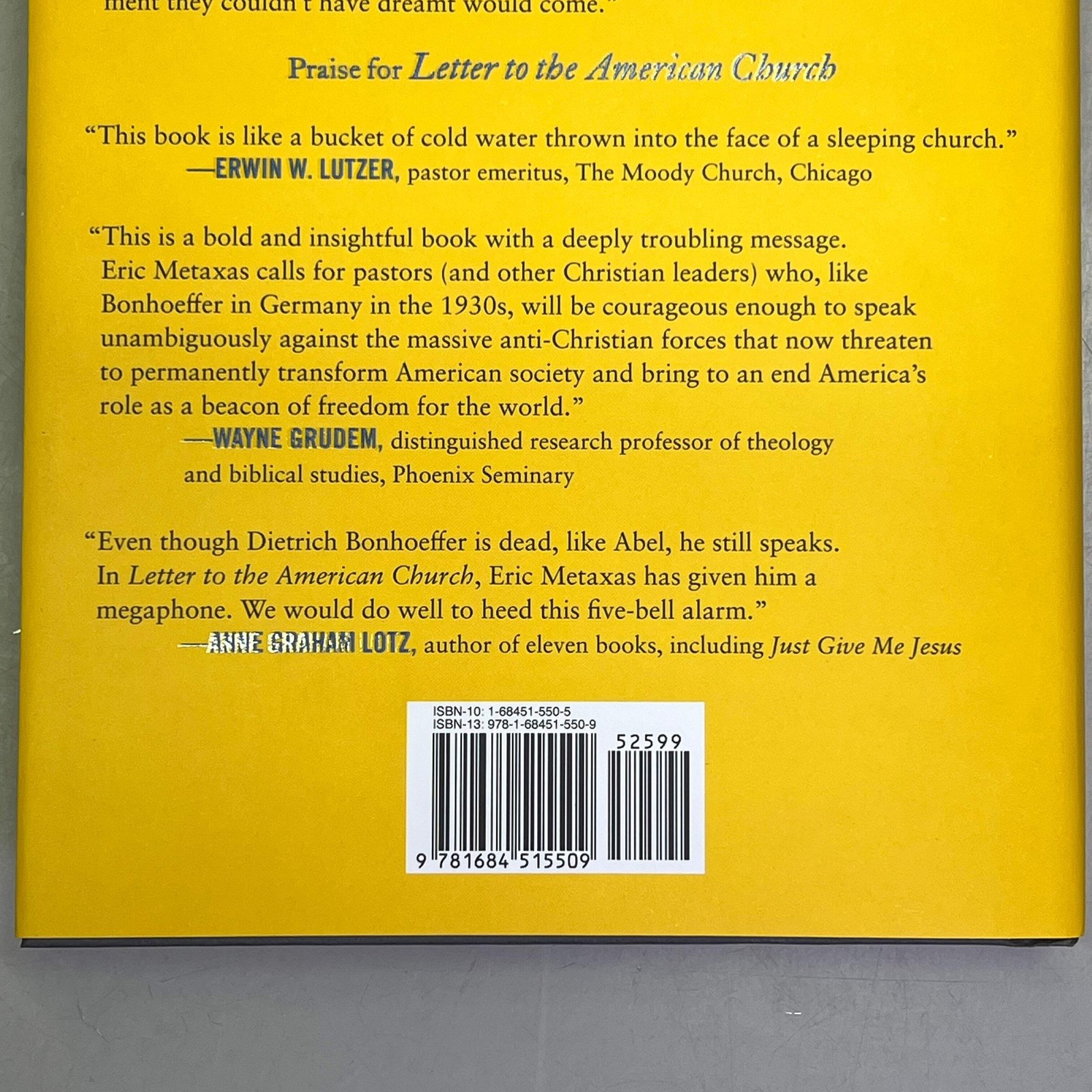 RELIGIONLESS CHRISTIANITY Gods Answer To Evil By Eric Metaxas Hardback Book