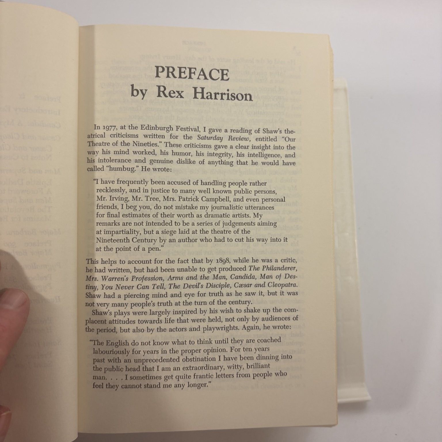 Selected Plays Bernard Shaw 1979 Play Drama Hardcover Book
