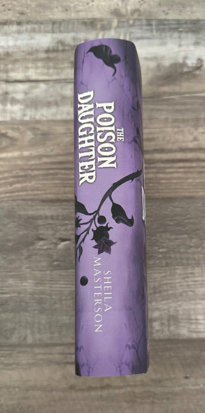 Out Of Print THE POISON DAUGHTER Sheila Masterson OOP SELF-PUBLISHED Hardcover