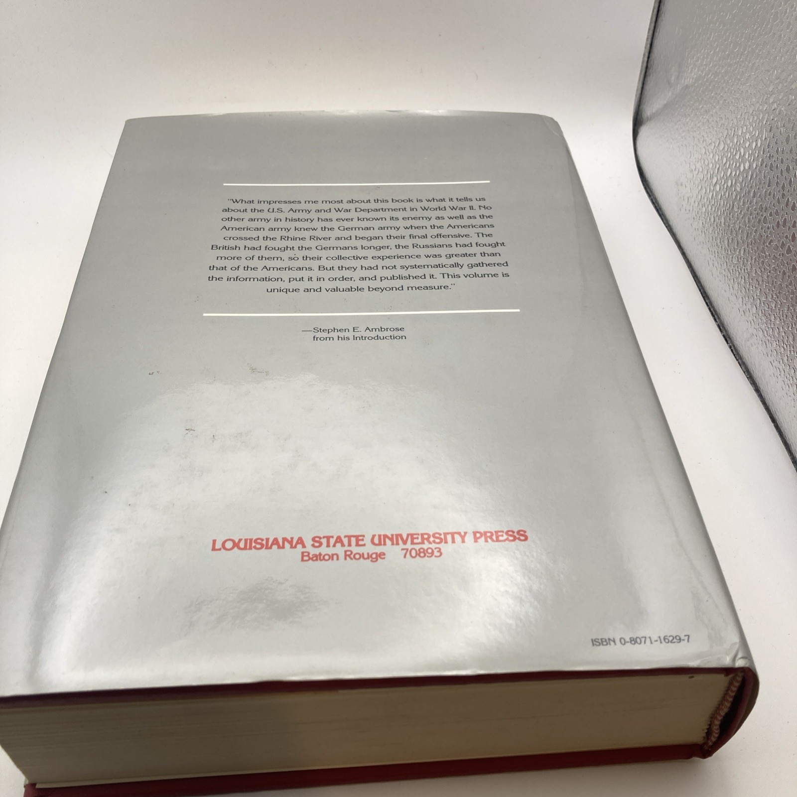 Handbook On German Military Forces WWII Hardcover LSU Press 670 Pages