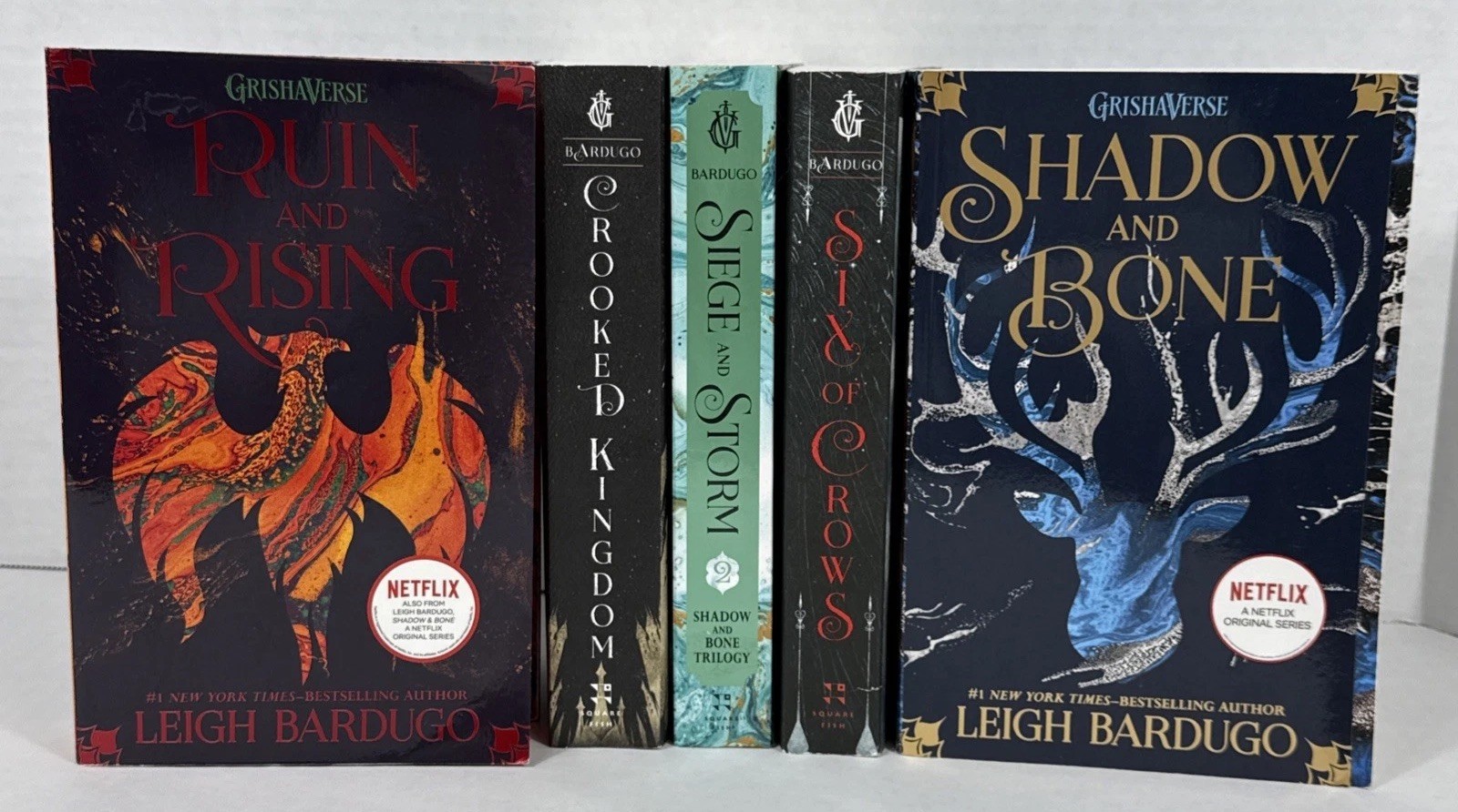 Leigh Bardugo 5 Books Set Collection and Shadow And Bone Trilogy with Grisha…
