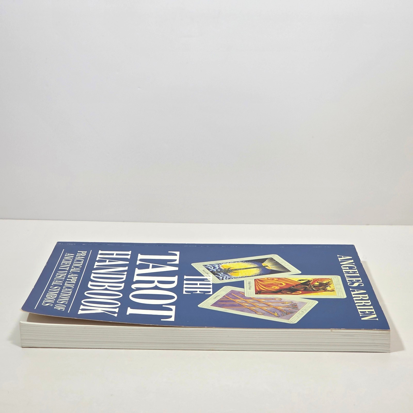 The Tarot Handbook Angeles Arrien Vtg 1995 PB Applications of Ancient Symbols