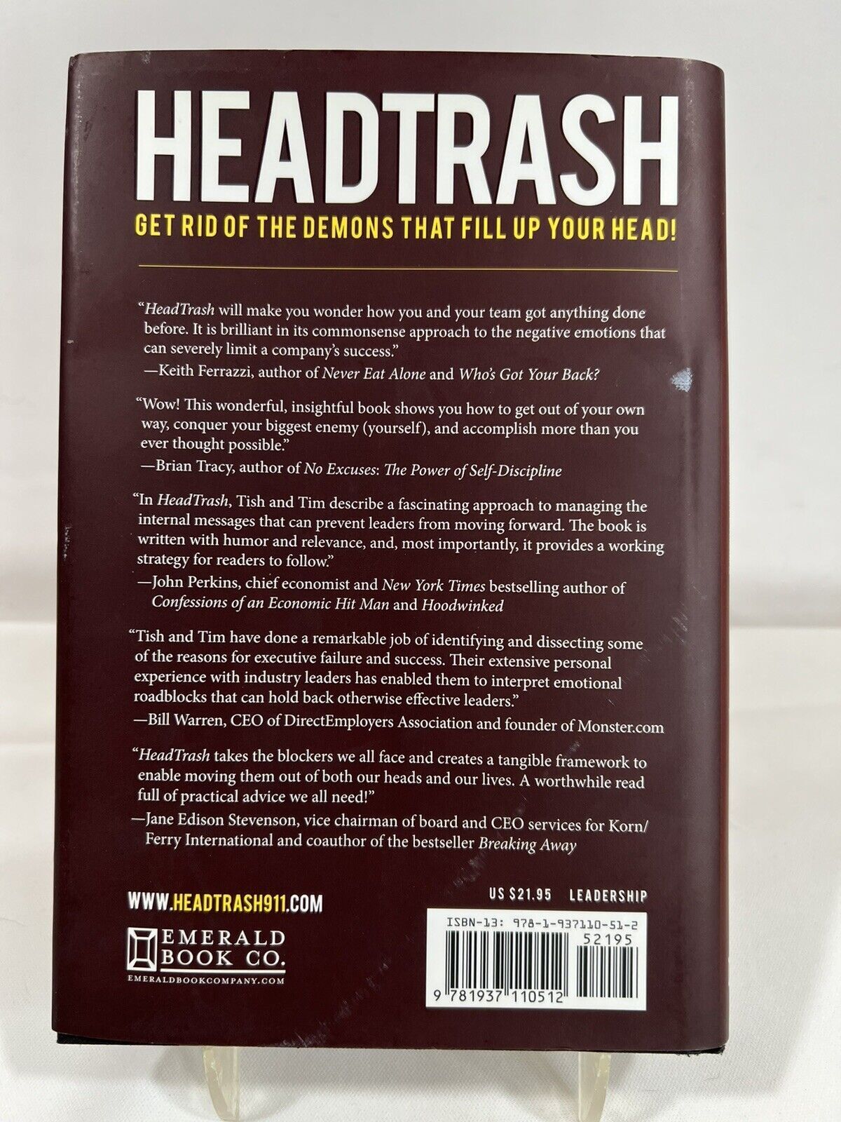 Headtrash Success Book Unbranded Self Help Personal Development Very Good Condit