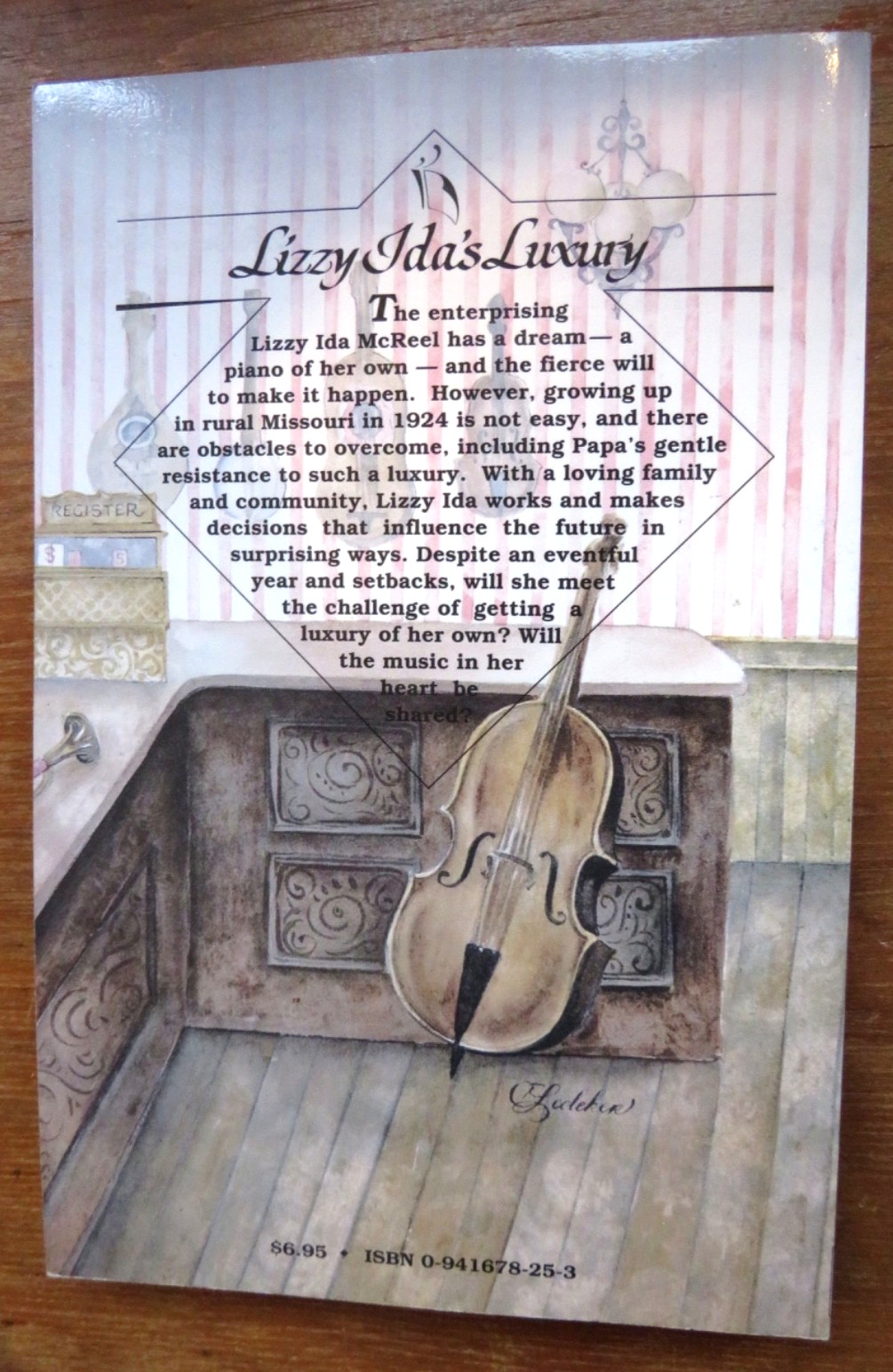 LIZZY IDA’S LUXURY Zoe Rexroad SIGNED 1991 1st Edition Paperback Capper Press