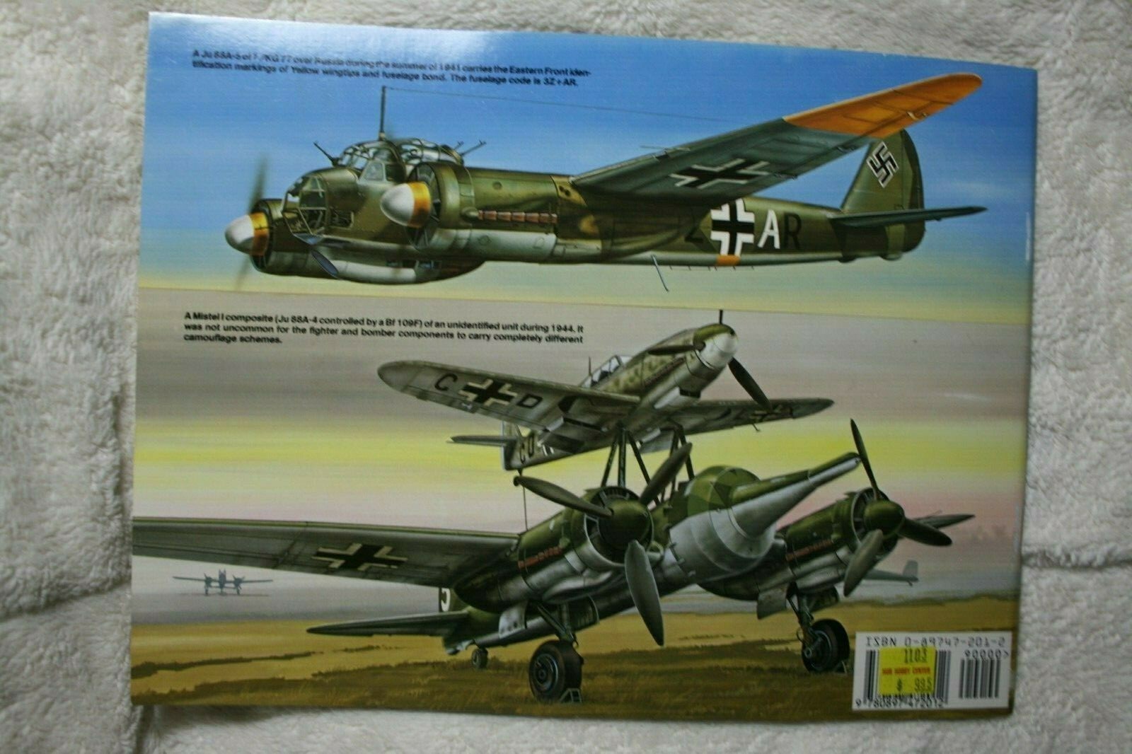 Junkers Ju88 Pt. 1 : In Action Squadron Signal Book # 1085 Very Good Condition