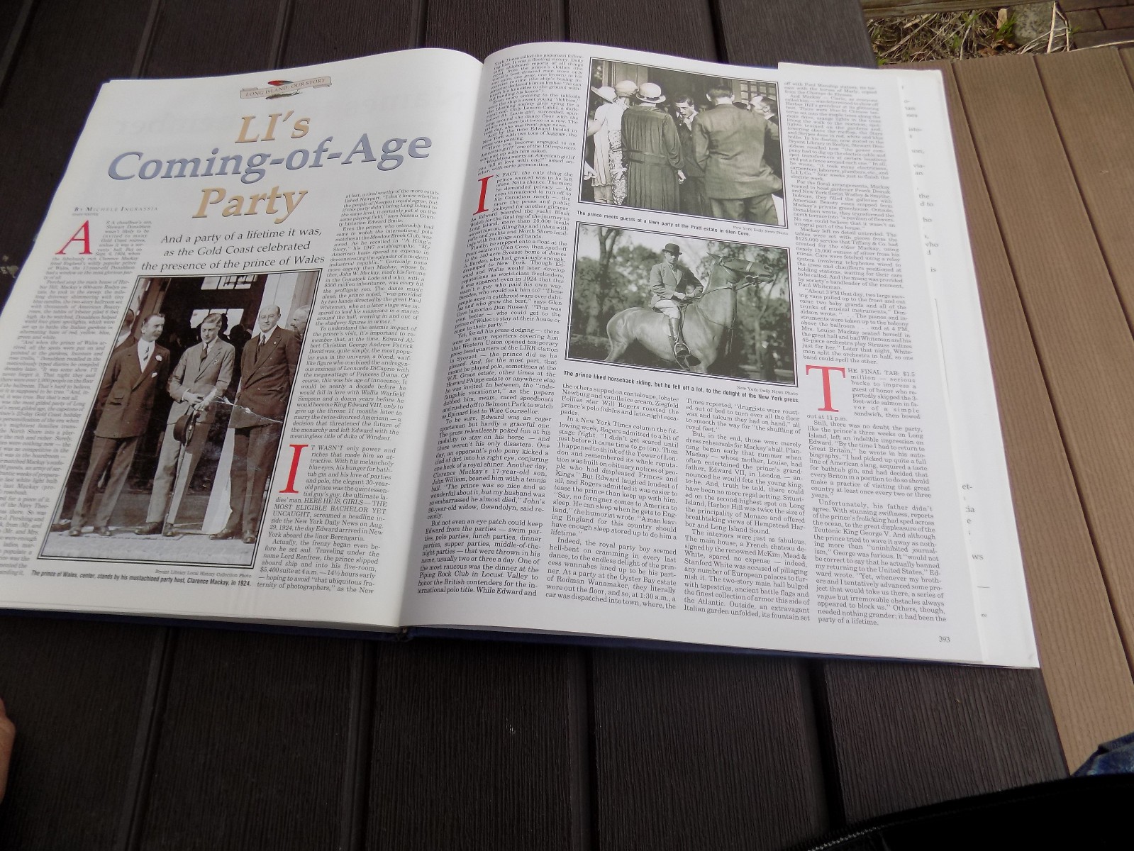 Long Island; Our Story, NEWSDAY, NY 400+ Pages Hard Cover Book, 1998