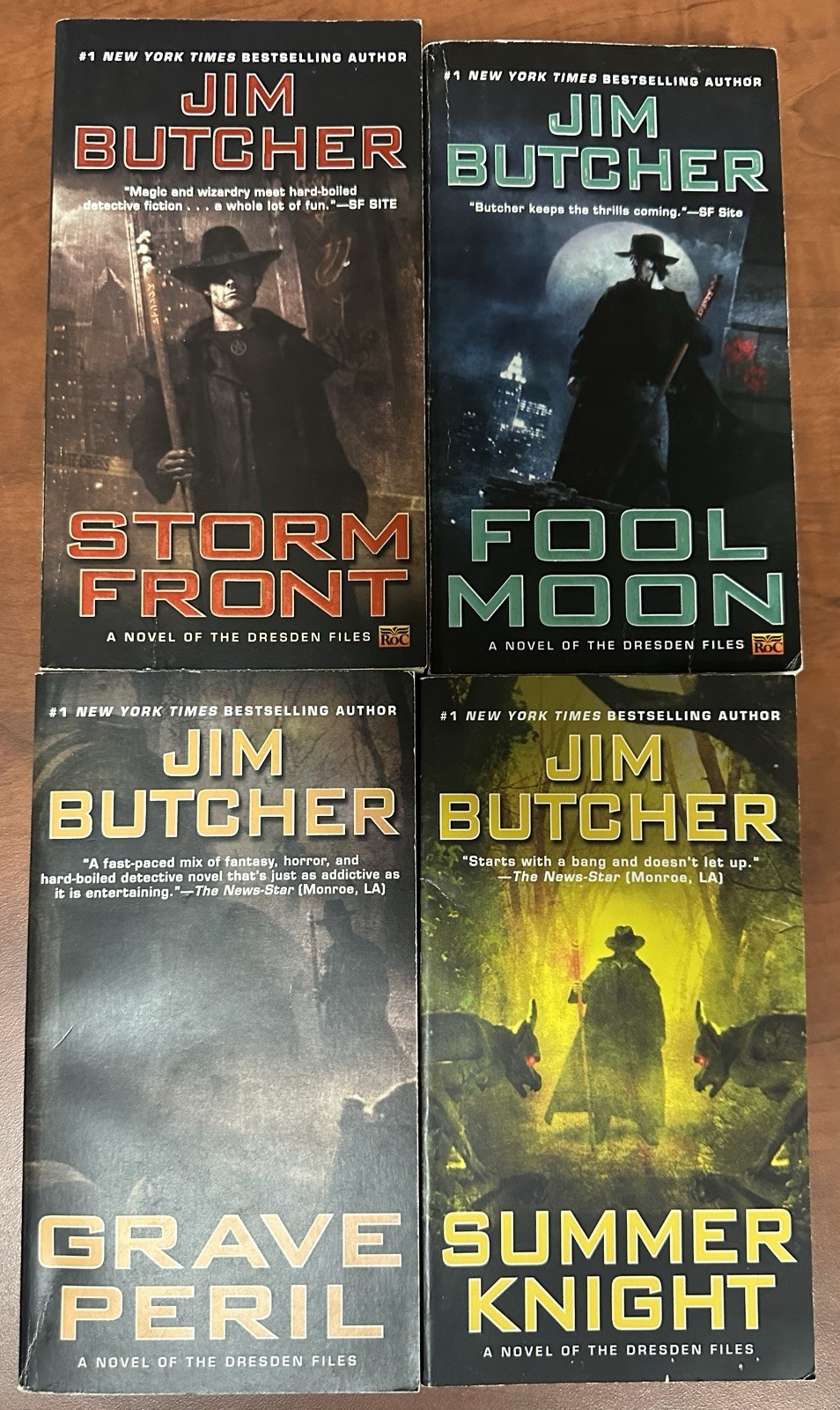 LOT (14) Jim Butcher Dresden Files (1-14) Cold Days, Ghost Story, Changes, Etc.