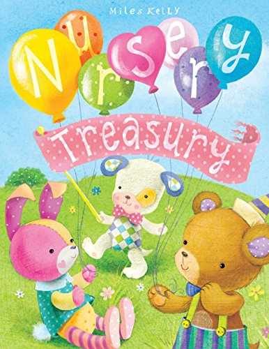 Nursery Treasury – 384 Pages – Paperback, by Miles Kelly – Very Good