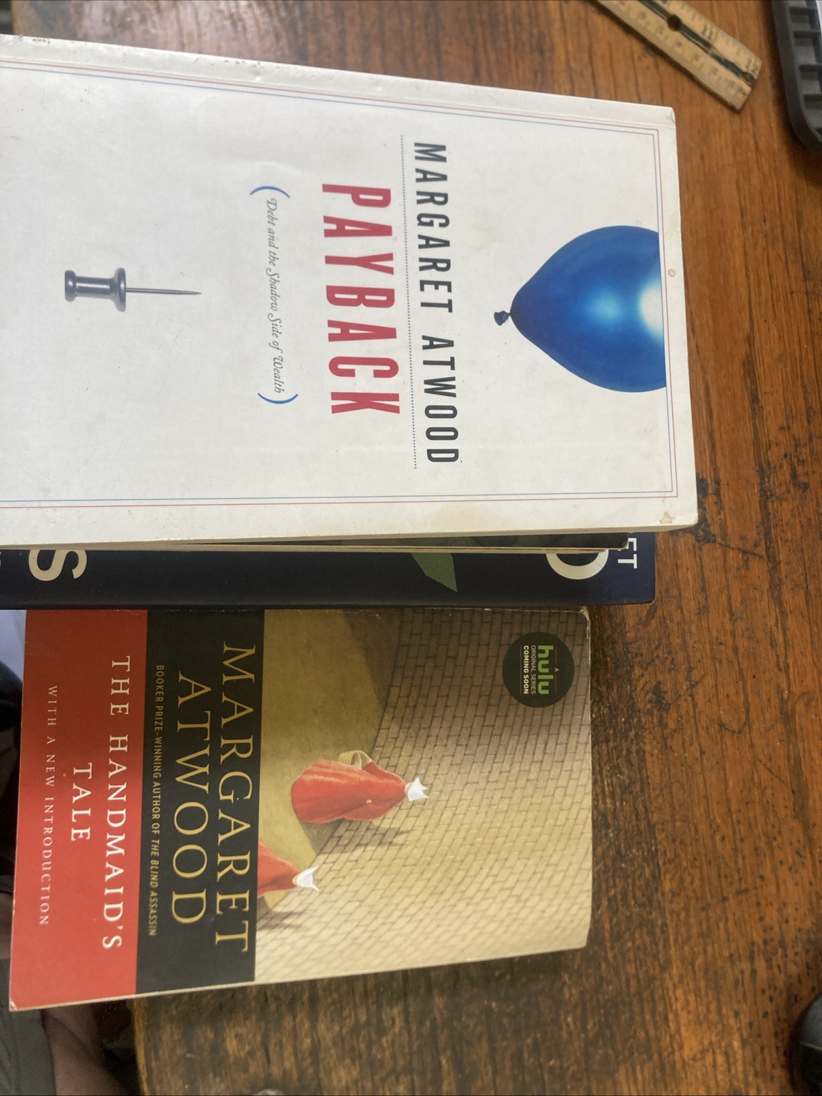 Margaret Atwood – Lot of 5 the handmaid’s Tale payback the year of the flood