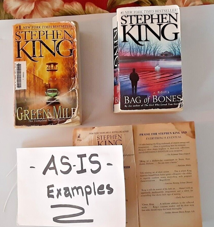 STEPHEN KING Paperback Books, YOU PICK the Title