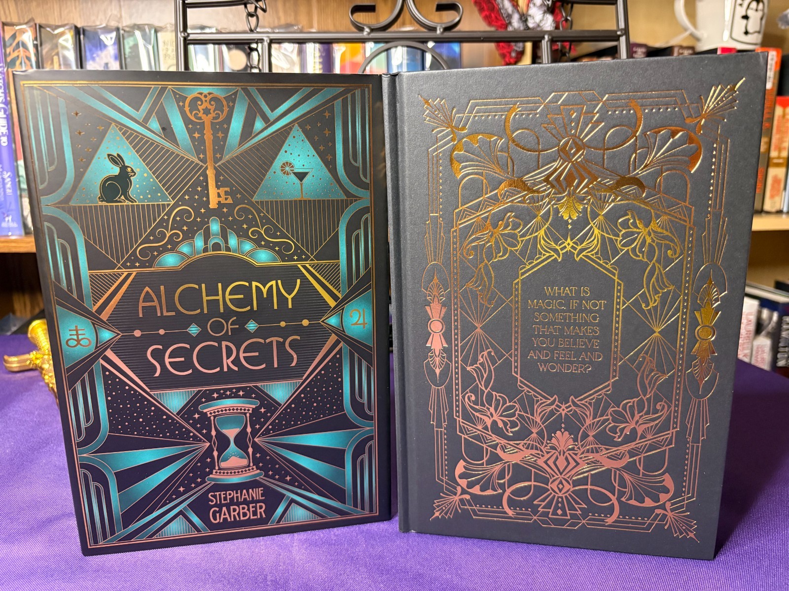 Alchemy of Secrets by Stephanie Garber Owlcrate Exclusive Edition