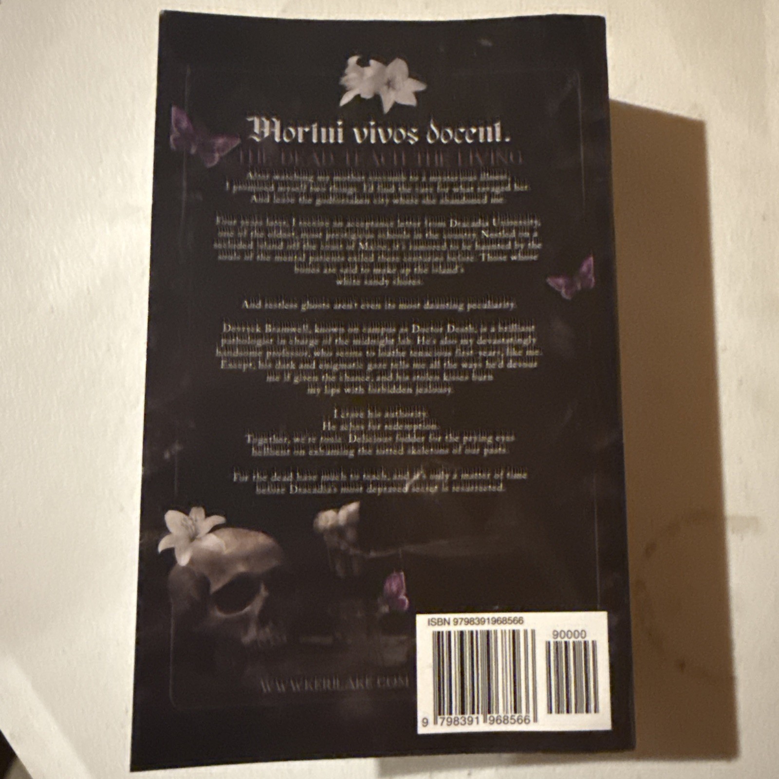 Nocticadia by Keri Lake / Dark Romance Erotic Gothic Thriller / Paperback (2023)