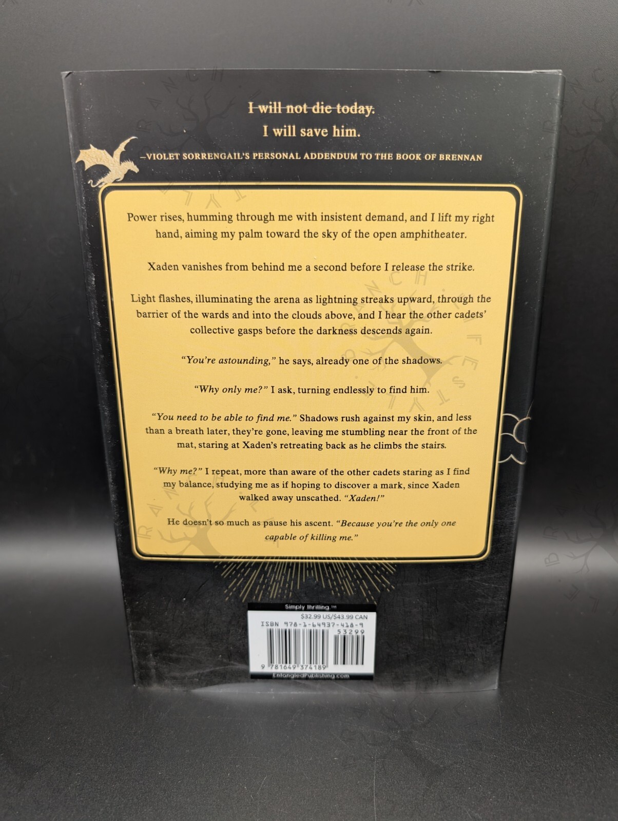Onyx Storm – Deluxe Limited Edition – Rebecca Yarros 2025, Hardcover – IN HAND!