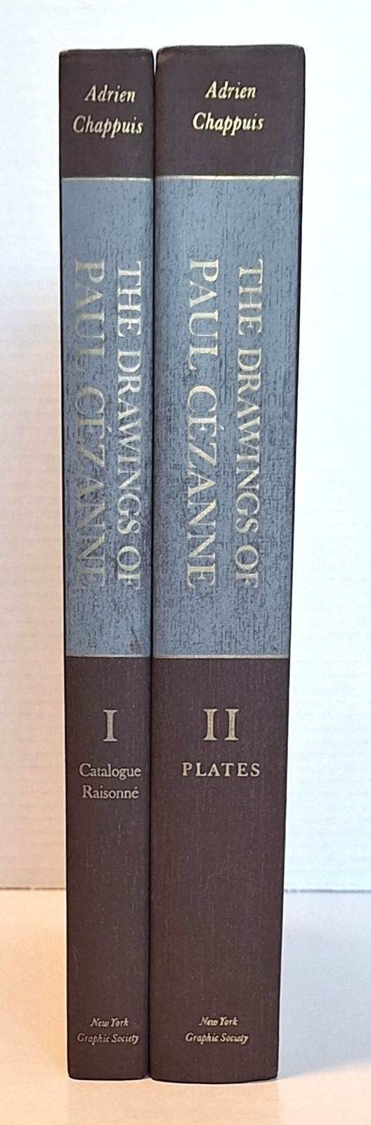 Drawings of Paul Cezanne: A Catalogue Raisonne Adrien Chappui, 1973 First Print