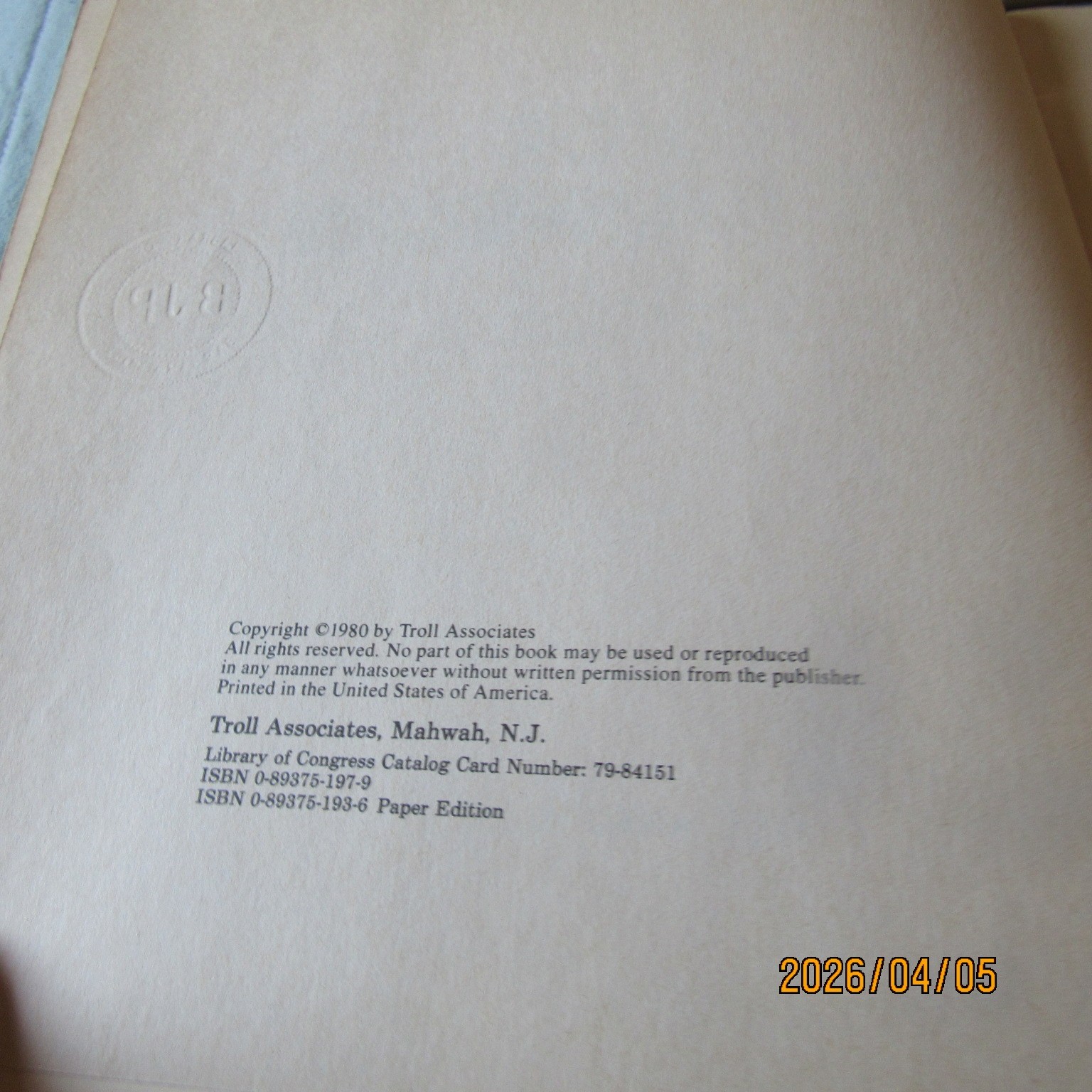 Lot 4-Troll Assoc Books-The Wizard of Oz-Off to See the Wizard-Over the Rainbow